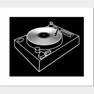 DJ Turntable Posters and Art